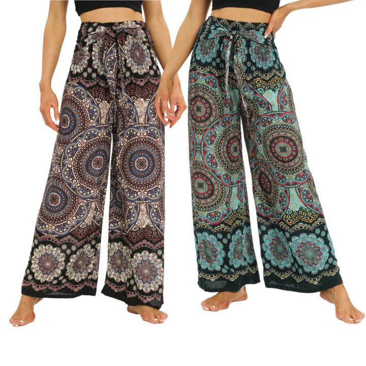 Pantalon de yoga bohème pour femme Olivenorma - image 15