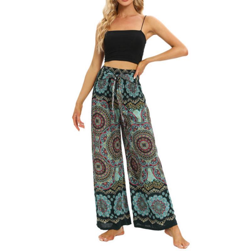 Pantalon de yoga bohème pour femme Olivenorma - image 0