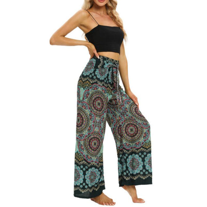Pantalon de yoga bohème pour femme Olivenorma - image 3