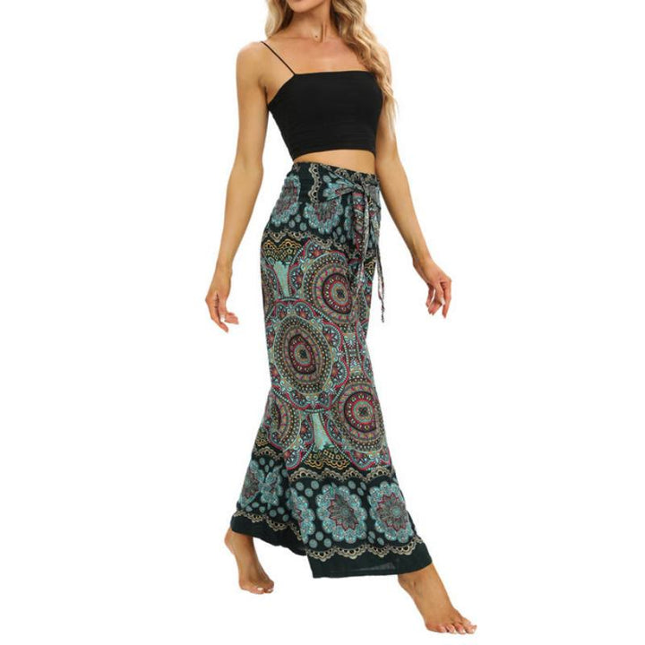 Pantalon de yoga bohème pour femme Olivenorma - image 1