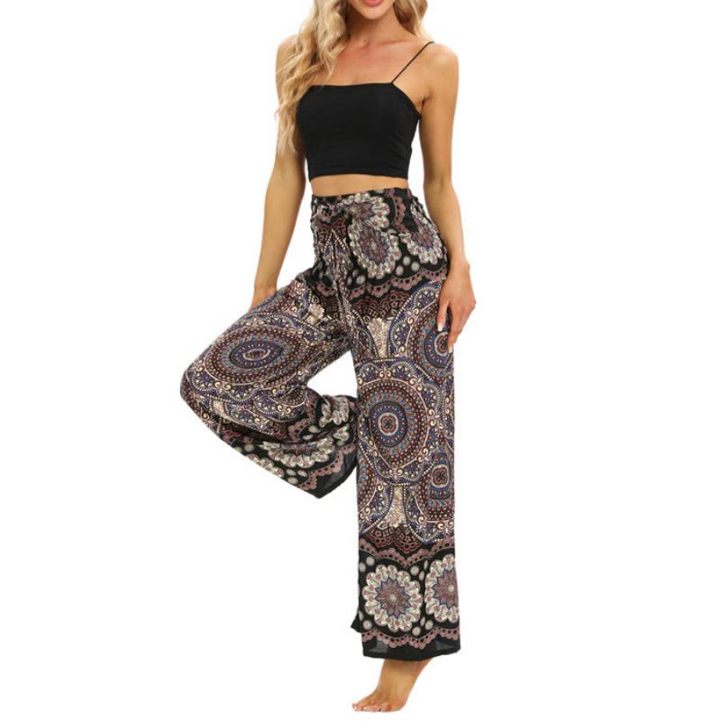 Pantalon de yoga bohème pour femme Olivenorma - image 12