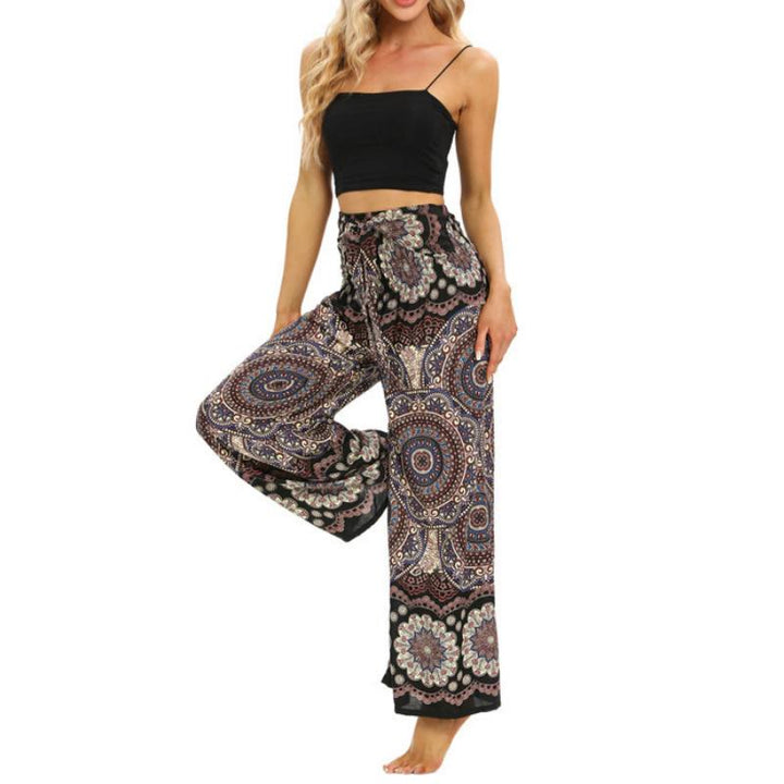 Pantalon de yoga bohème pour femme Olivenorma - image 12