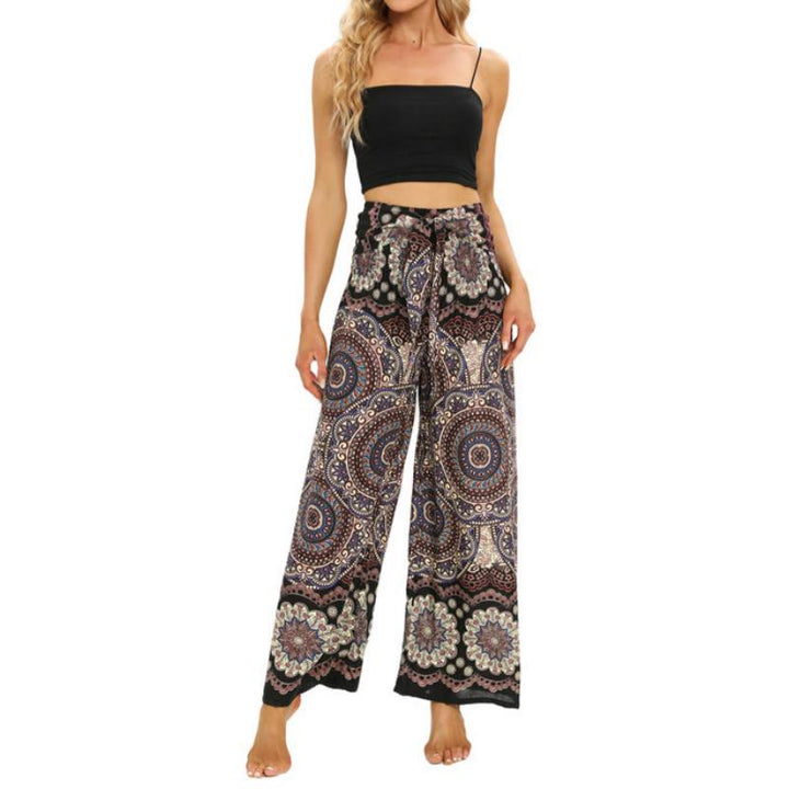 Pantalon de yoga bohème pour femme Olivenorma - image 11