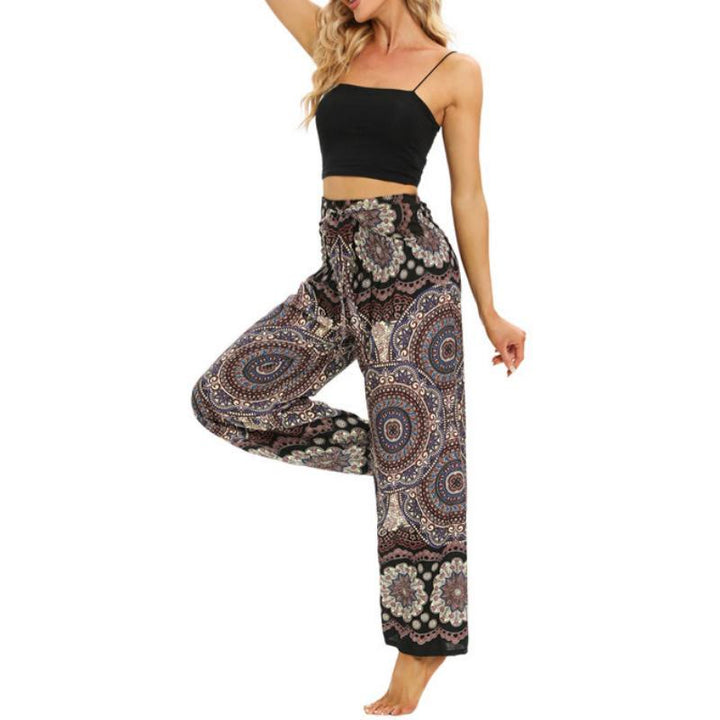 Pantalon de yoga bohème pour femme Olivenorma - image 10