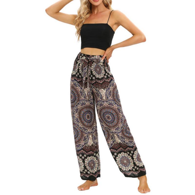 Pantalon de yoga bohème pour femme Olivenorma - image 8