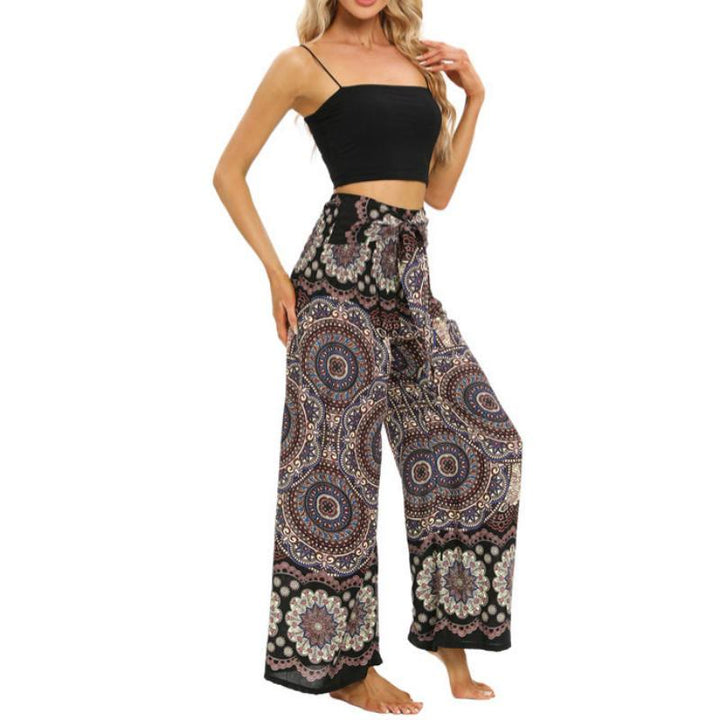 Pantalon de yoga bohème pour femme Olivenorma - image 9