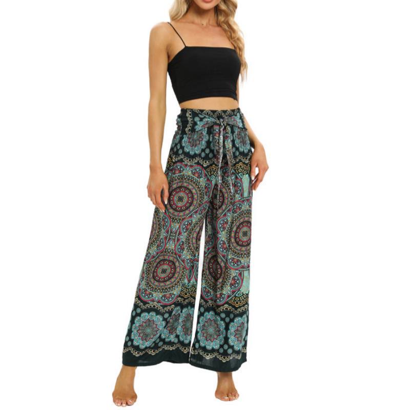Pantalon de yoga bohème pour femme Olivenorma - image 4