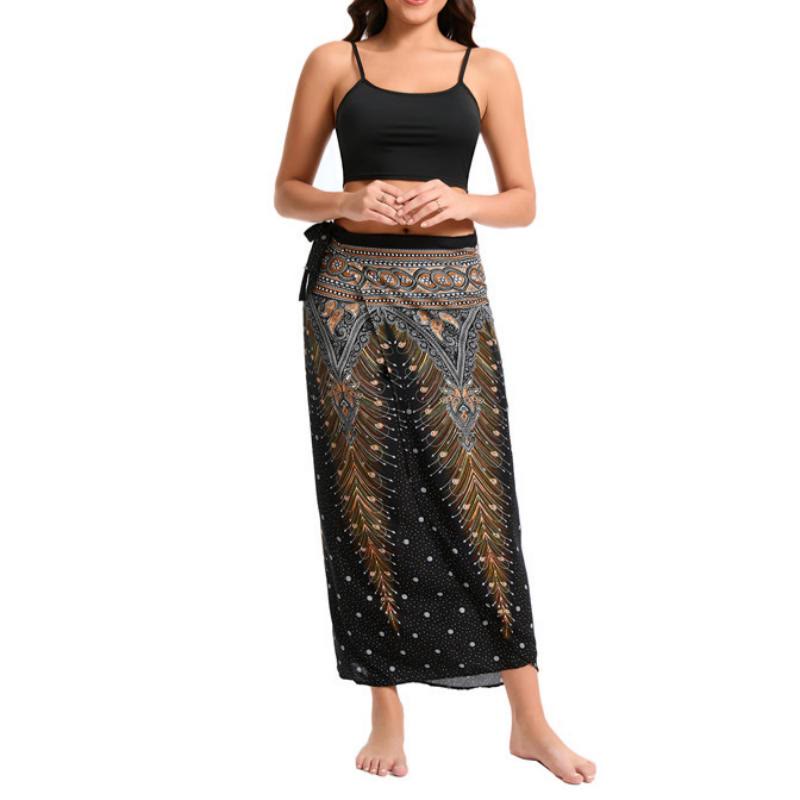 Robe portefeuille une pièce à jambes larges pour femme Olivenorma - image 1