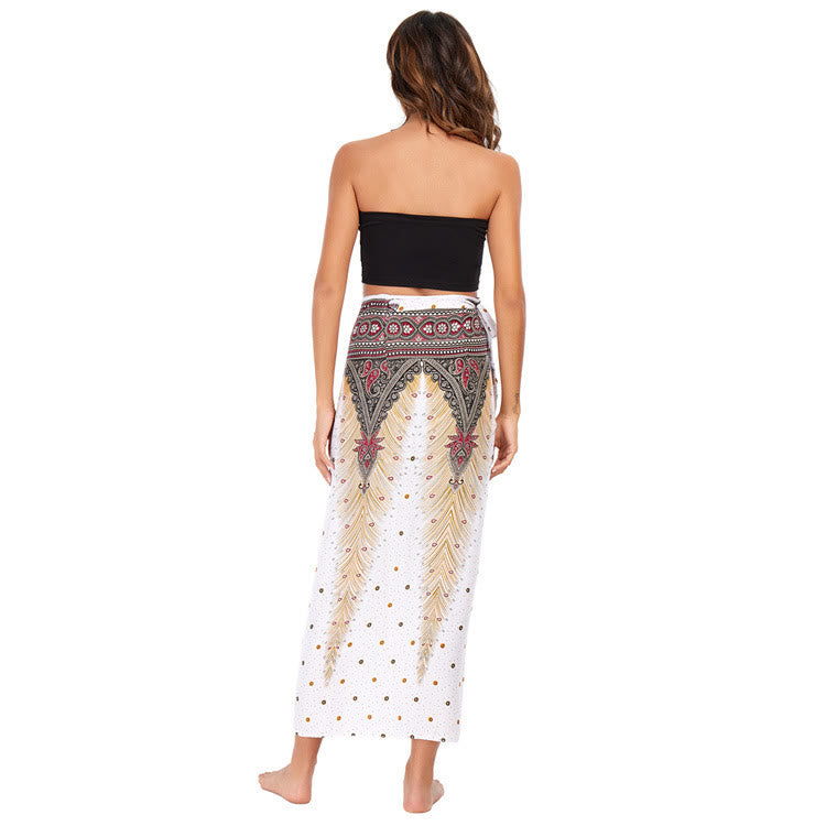 Robe portefeuille une pièce à jambes larges pour femme Olivenorma - image 10
