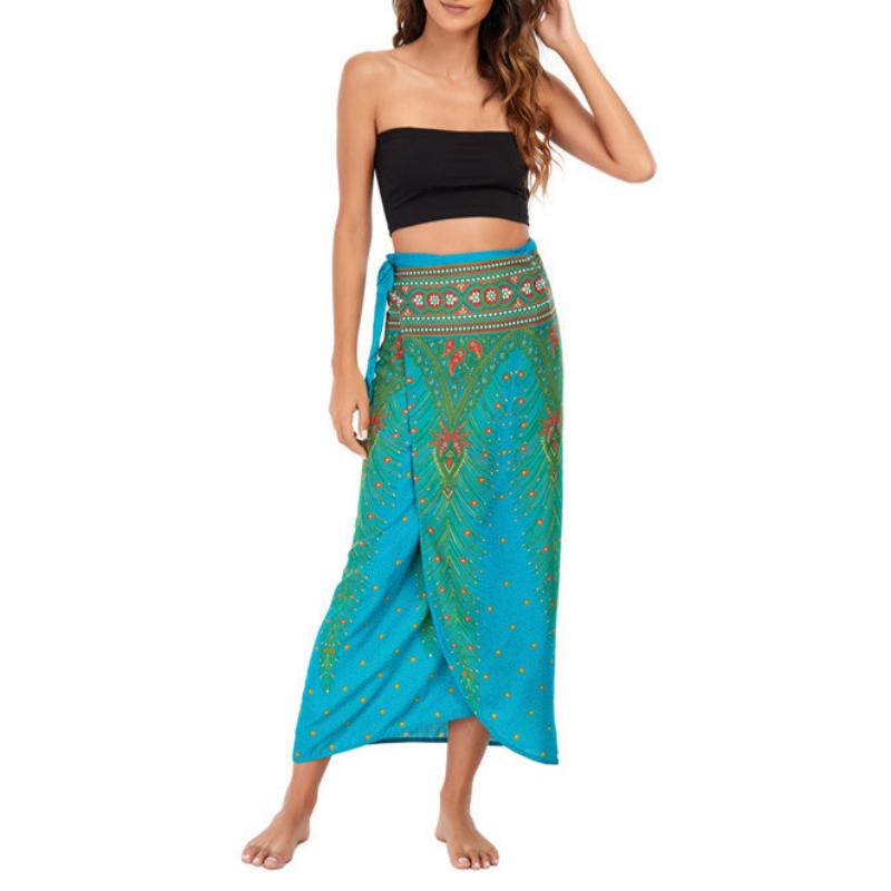 Robe portefeuille une pièce à jambes larges pour femme Olivenorma - image 36