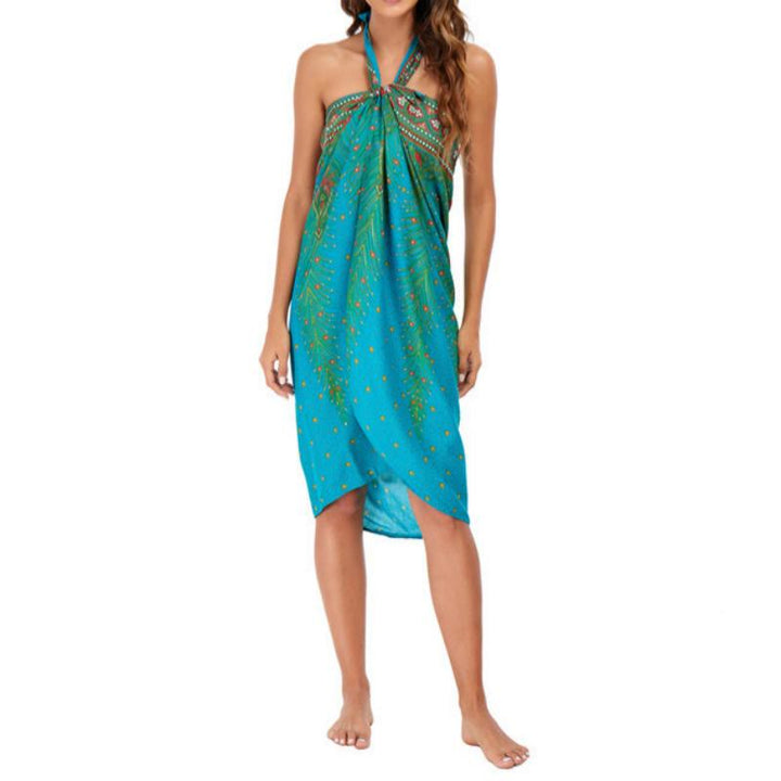 Robe portefeuille une pièce à jambes larges pour femme Olivenorma - image 40