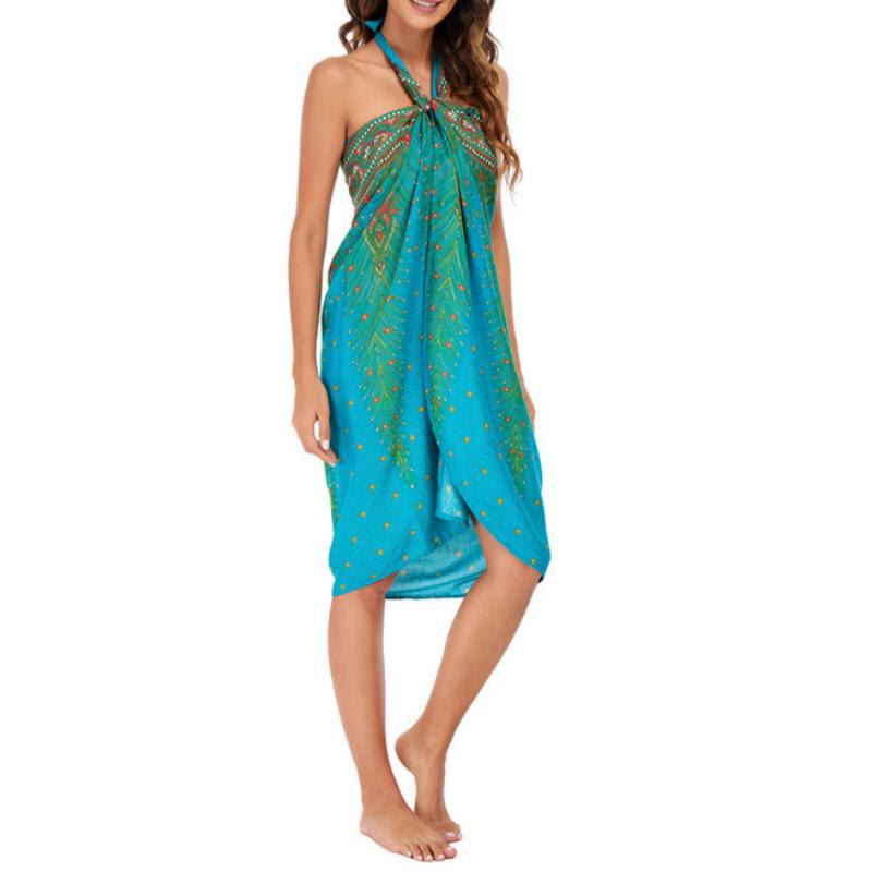 Robe portefeuille une pièce à jambes larges pour femme Olivenorma - image 38
