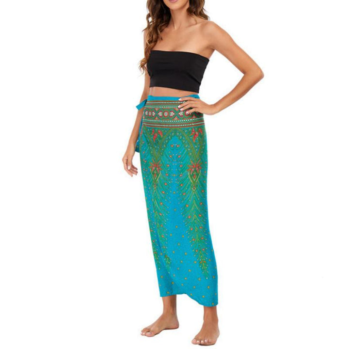 Robe portefeuille une pièce à jambes larges pour femme Olivenorma - image 35