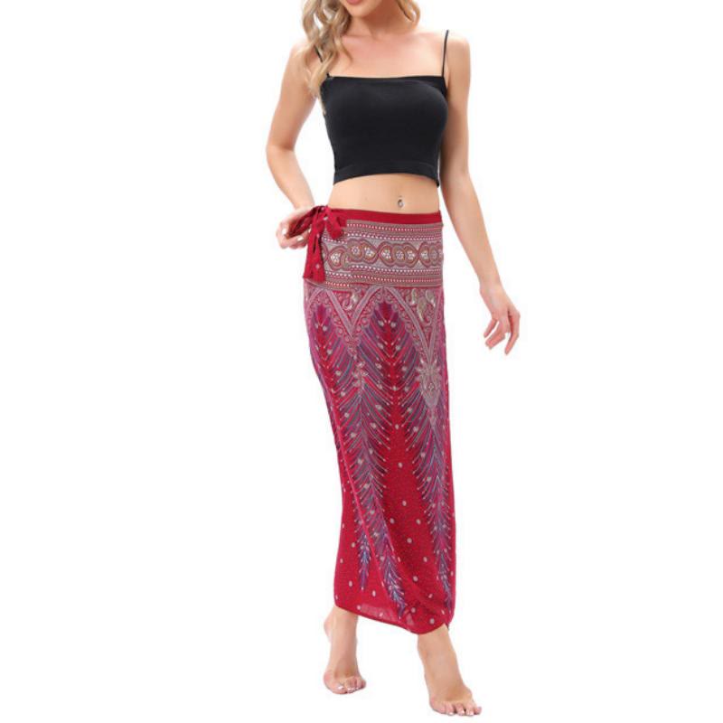 Robe portefeuille une pièce à jambes larges pour femme Olivenorma - image 18