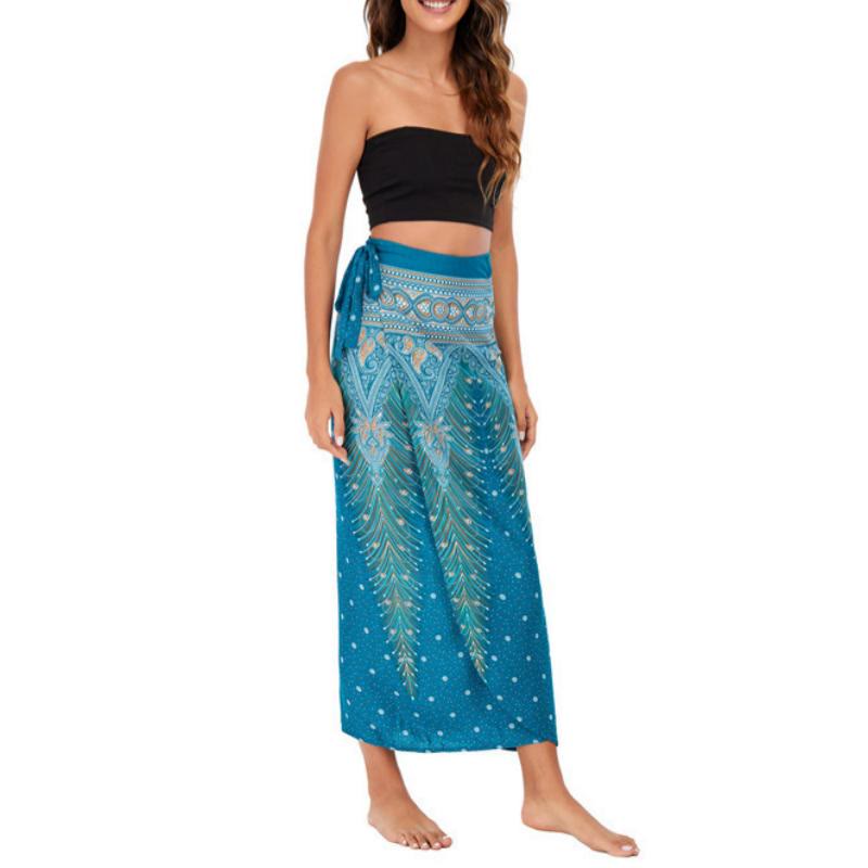 Robe portefeuille une pièce à jambes larges pour femme Olivenorma - image 26