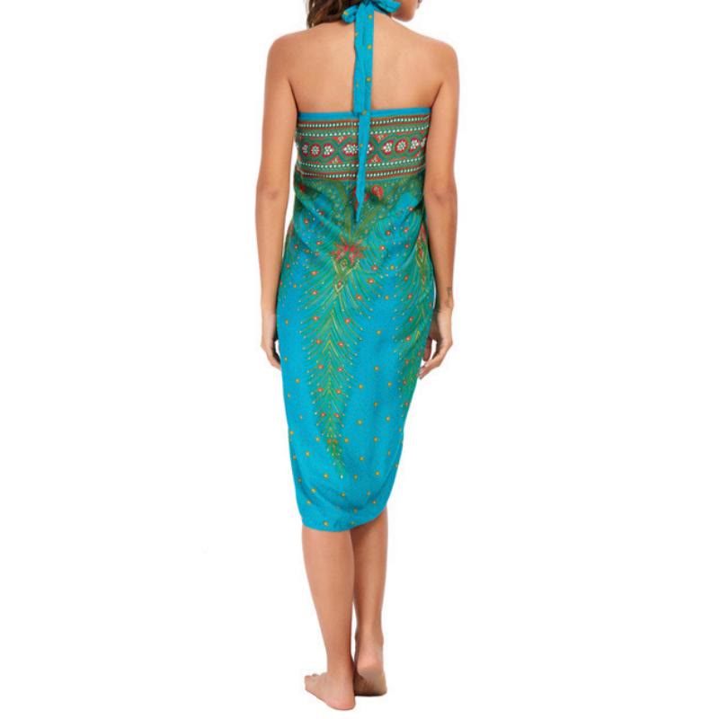 Robe portefeuille une pièce à jambes larges pour femme Olivenorma - image 39