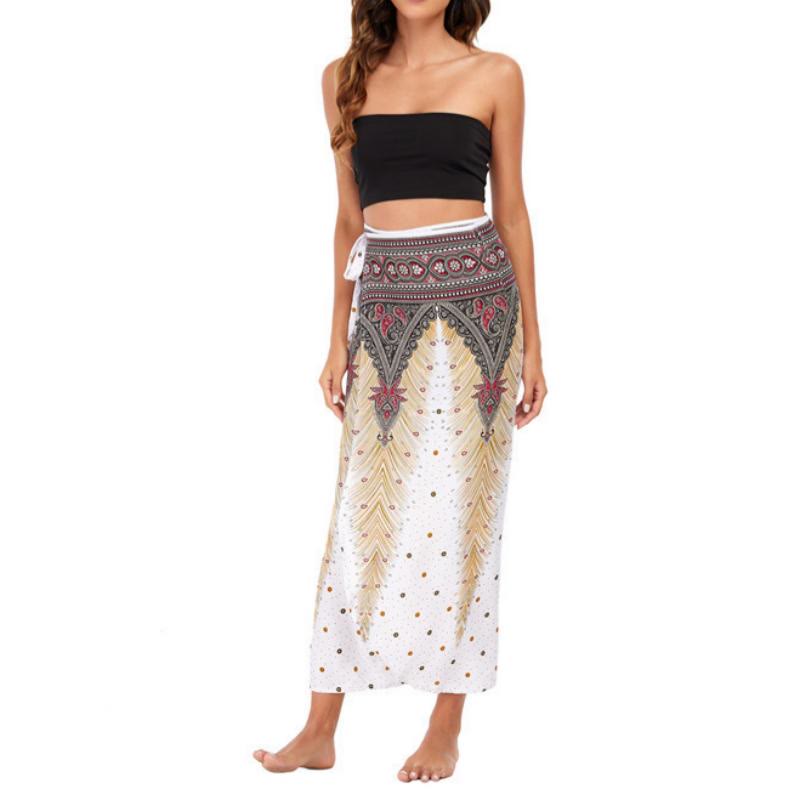 Robe portefeuille une pièce à jambes larges pour femme Olivenorma - image 7
