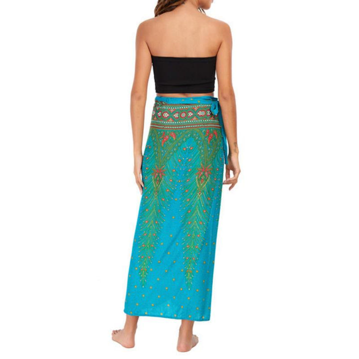 Robe portefeuille une pièce à jambes larges pour femme Olivenorma - image 37