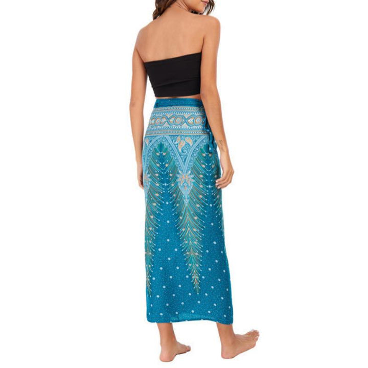 Robe portefeuille une pièce à jambes larges pour femme Olivenorma - image 28