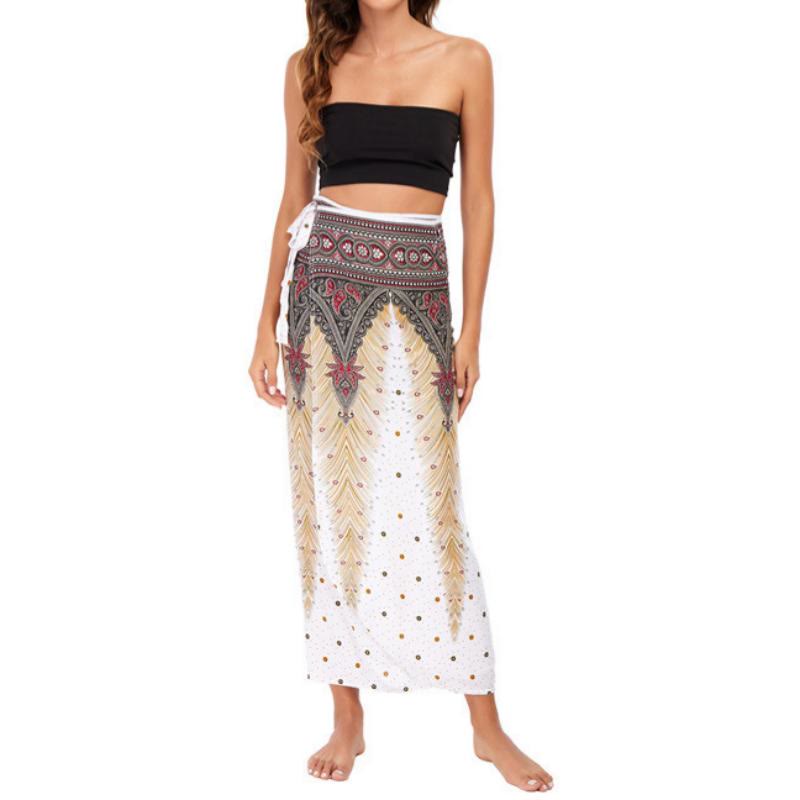 Robe portefeuille une pièce à jambes larges pour femme Olivenorma - image 8