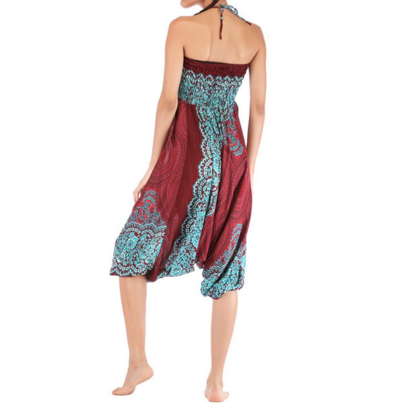 Pantalon de yoga bohème décontracté à entrejambe basse pour femme Olivenorma - image 16