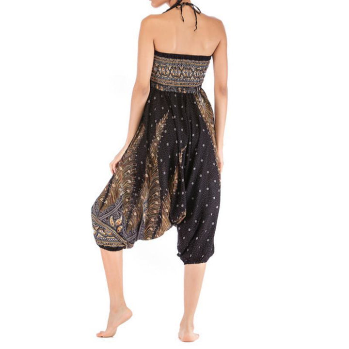 Pantalon de yoga bohème à entrejambe basse pour femme Olivenorma - image 7