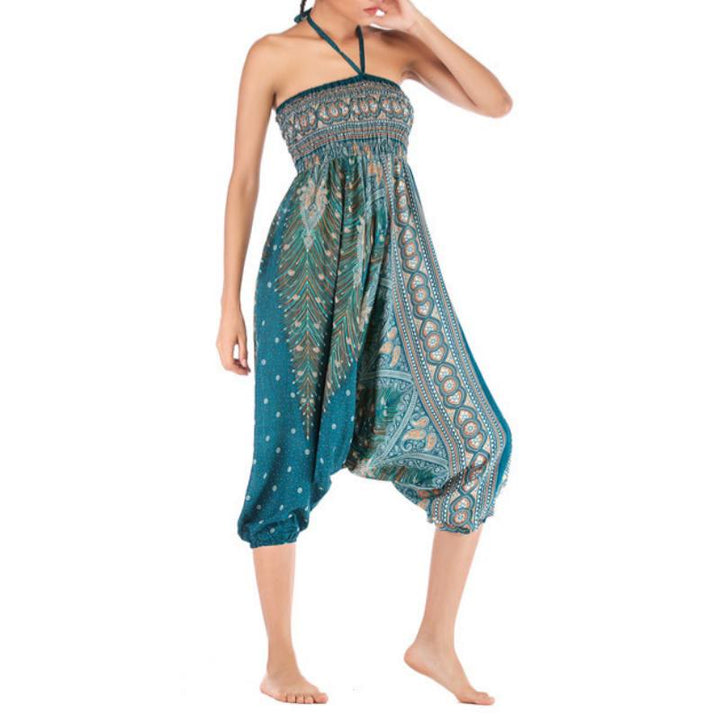 Pantalon de yoga bohème à entrejambe basse pour femme Olivenorma - image 29