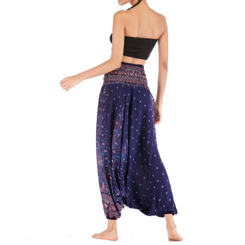 Pantalon de yoga bohème à entrejambe basse pour femme Olivenorma - image 35