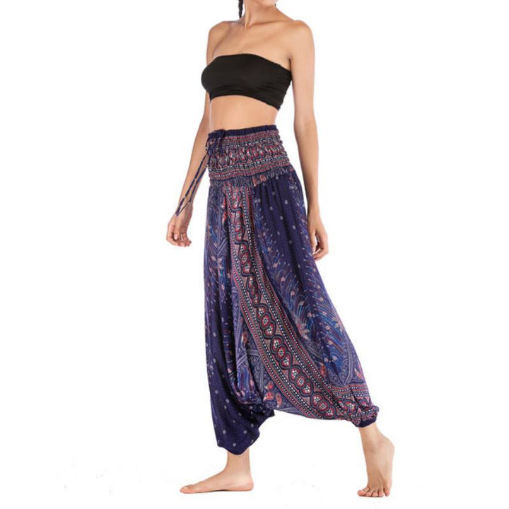 Pantalon de yoga bohème à entrejambe basse pour femme Olivenorma - image 34