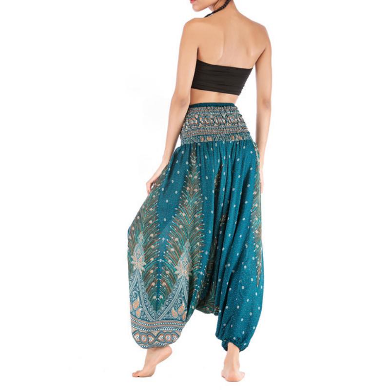 Pantalon de yoga bohème à entrejambe basse pour femme Olivenorma - image 28