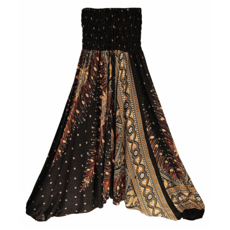 Pantalon de yoga bohème à entrejambe basse pour femme Olivenorma - image 8
