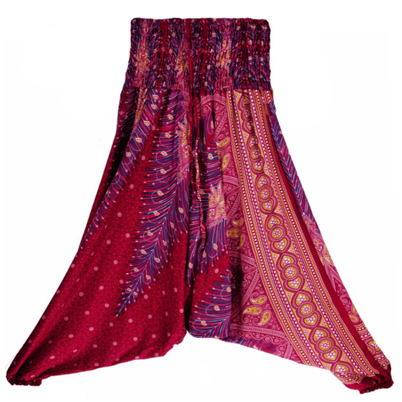 Pantalon de yoga bohème à entrejambe basse pour femme Olivenorma - image 24