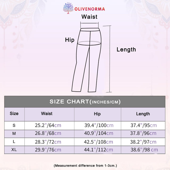Pantalon de yoga droit taille haute fluide pour femme Olivenorma - image 12