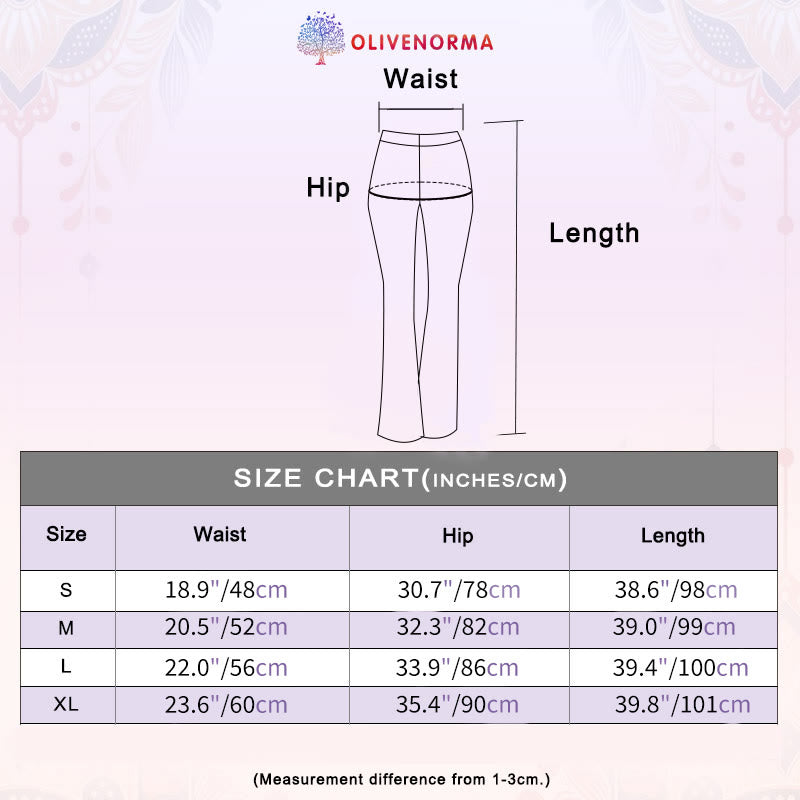 Pantalon de yoga évasé taille haute sculpté pour femme Olivenorma - image 2