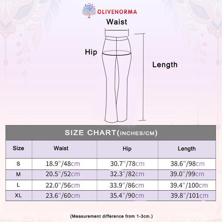Pantalon de yoga évasé taille haute sculpté pour femme Olivenorma - image 2