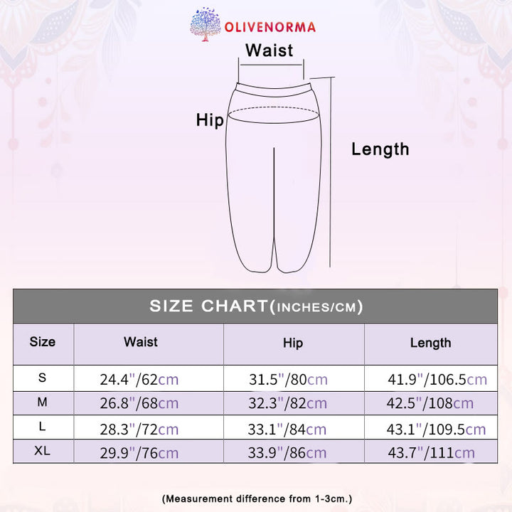 Pantalon harem de yoga pour femmes Olivenorma - image 9