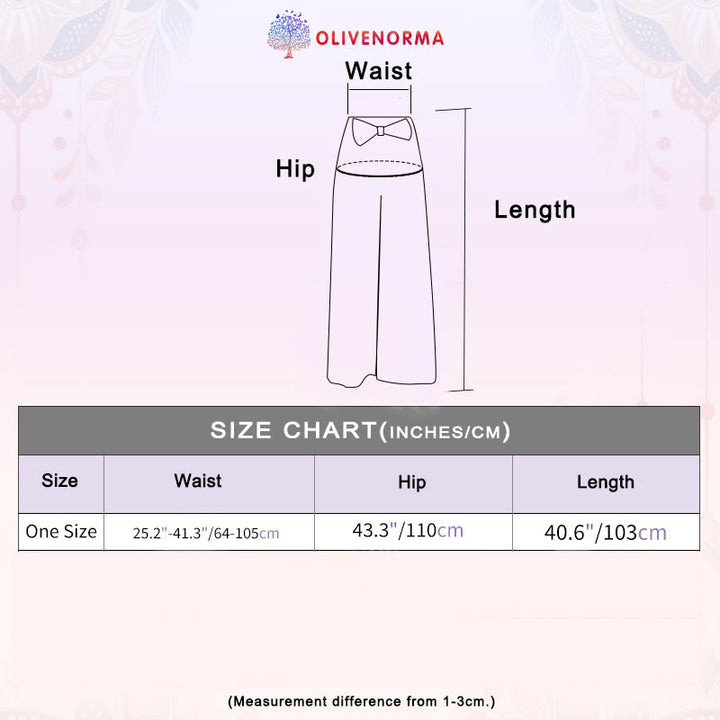 Pantalon ample bohème à jambes larges pour femme Olivenorma - image 10