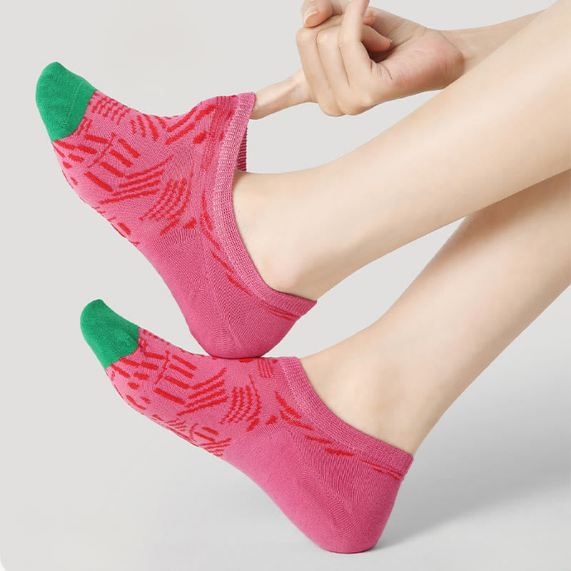 Chaussettes de fitness Olivenorma (lot de 3 paires) légères, respirantes et extensibles en coton adhérent, idéales pour le Pilates, le barre, le yoga et le confort au quotidien. - image 3
