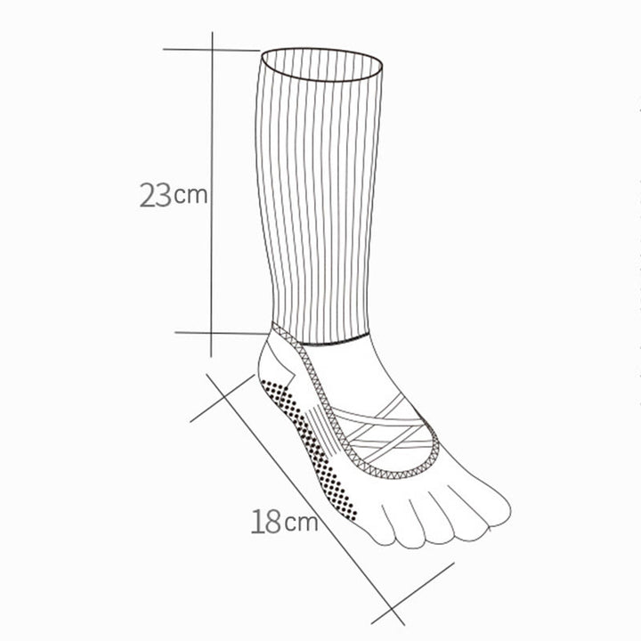 Chaussettes de yoga Olivenorma à bride élastique antidérapantes pour femmes, idéales pour le Pilates et l'entraînement, avec une bride croisée sécurisée et un confort respirant. - image 16
