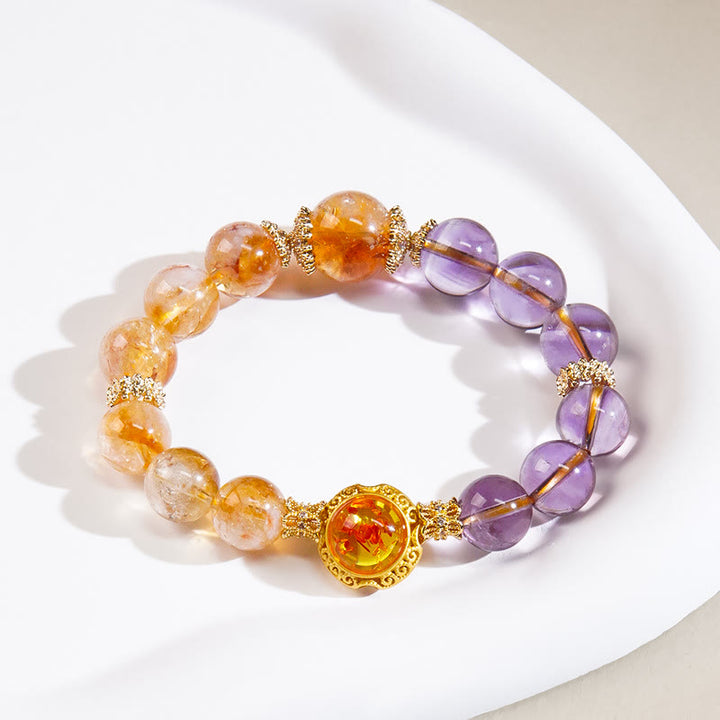 Bracelet Olivenorma Le pouvoir des cristaux pour la chance et l'argent - Bracelet en cristaux pour la chance et l'argent - image 0