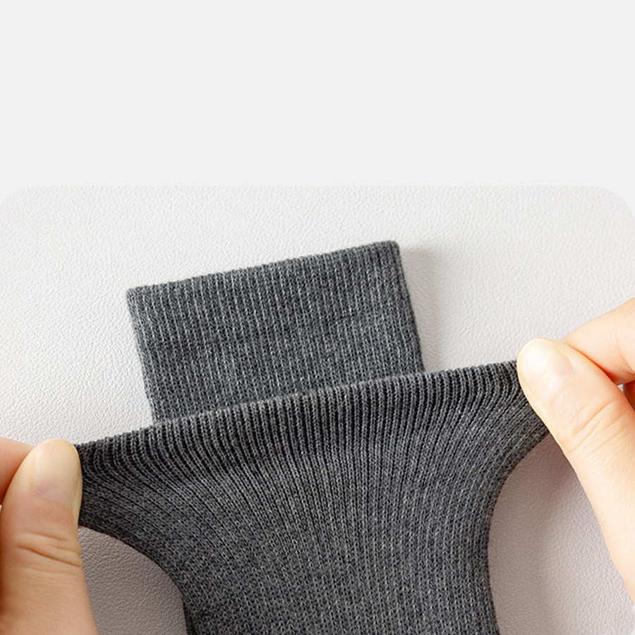 Chaussettes de yoga Olivenorma mi-mollet, bout renforcé, antidérapantes, en coton, confortables pour le Pilates et l'entraînement des femmes - image 13