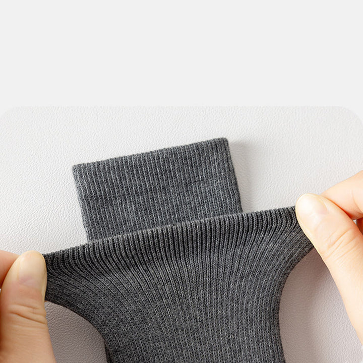 Chaussettes de yoga Olivenorma mi-mollet, bout renforcé, antidérapantes, en coton, confortables pour le Pilates et l'entraînement des femmes - image 13