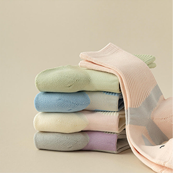 Chaussettes de yoga Olivenorma mi-mollet, respirantes, confortables et antidérapantes, idéales pour le Pilates et la barre, pour femmes. - image 10