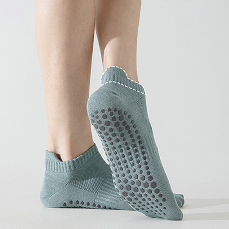 Chaussettes de yoga Olivenorma pour homme, confortables, antidérapantes et respirantes, en coton, à bout renforcé, idéales pour l'entraînement quotidien. - image 1