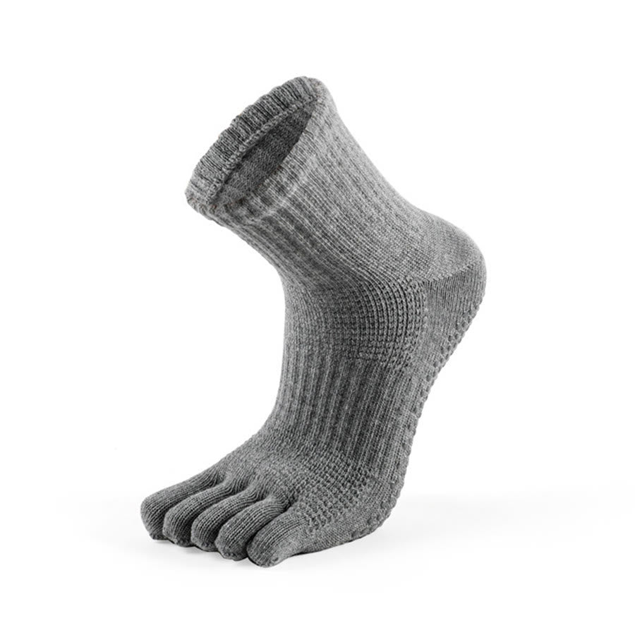Chaussettes de yoga Olivenorma basses à cinq orteils, respirantes et antidérapantes, pour homme, confortables et idéales pour l'entraînement athlétique. - image 1