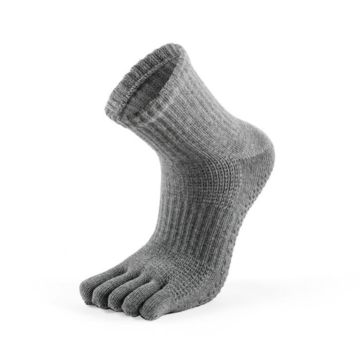 Chaussettes de yoga Olivenorma basses à cinq orteils, respirantes et antidérapantes, pour homme, confortables et idéales pour l'entraînement athlétique. - image 1