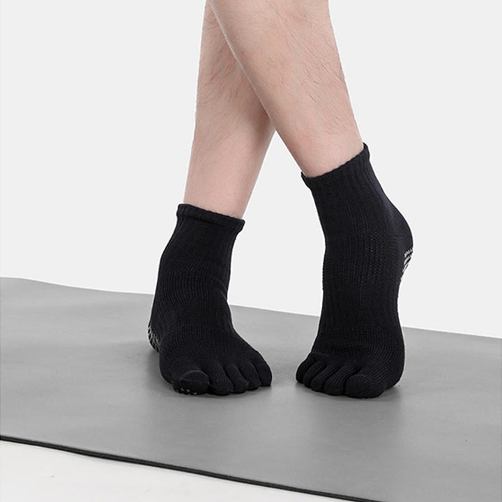Chaussettes de yoga Olivenorma basses à cinq orteils, respirantes et antidérapantes, pour homme, confortables et idéales pour l'entraînement athlétique. - image 6