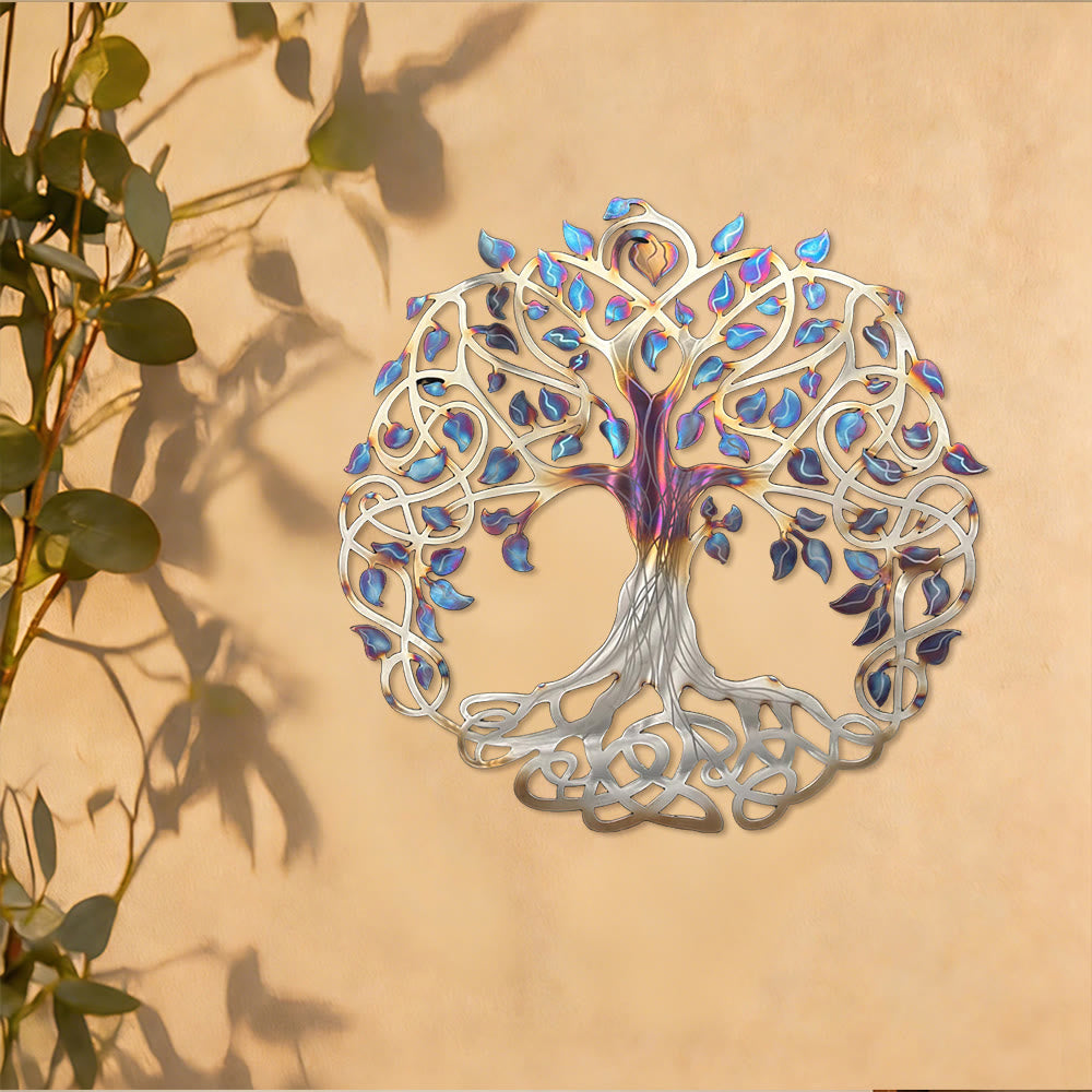 Décoration murale en métal irisé Olivenorma Arbre de Vie Celtique - image 3