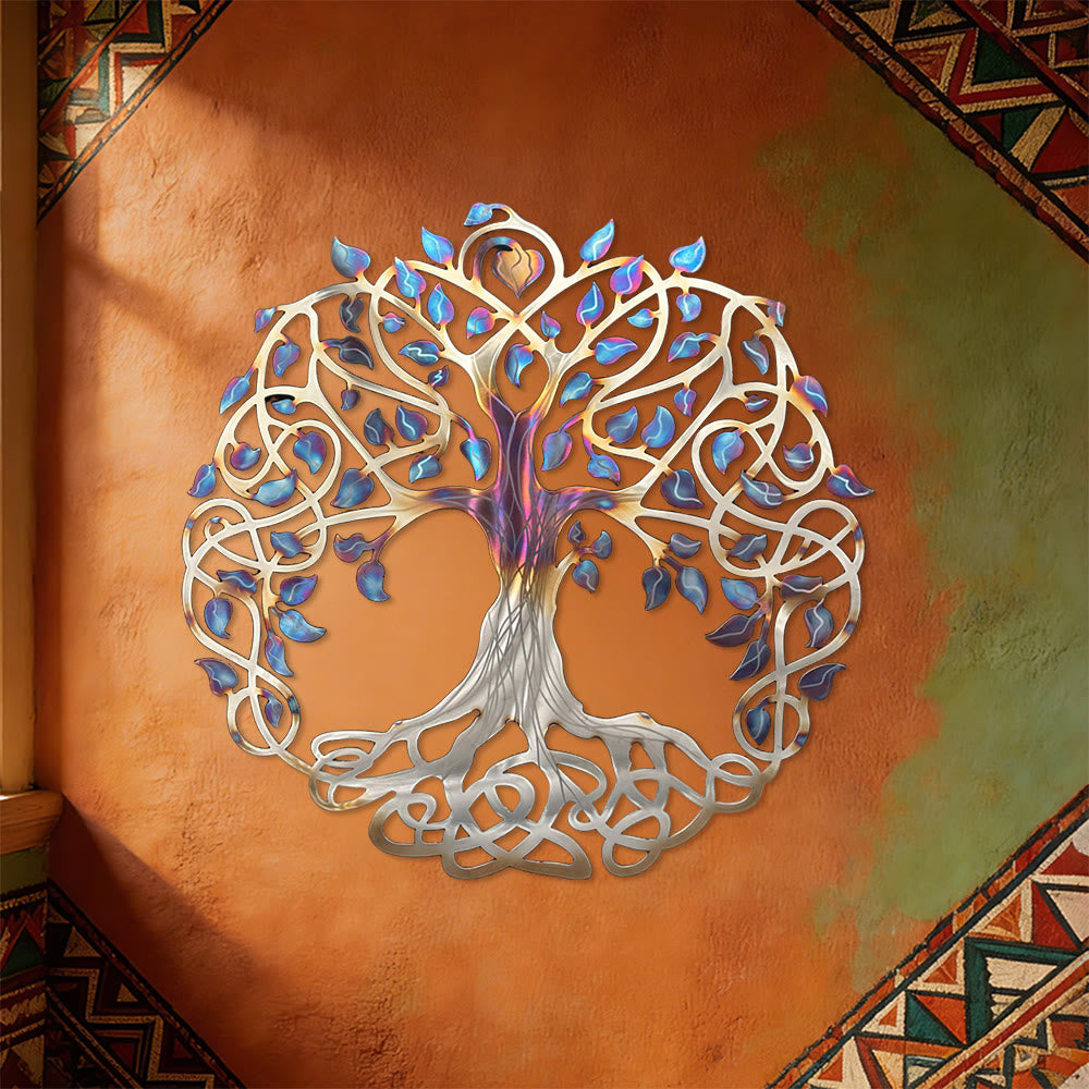 Décoration murale en métal irisé Olivenorma Arbre de Vie Celtique - image 7