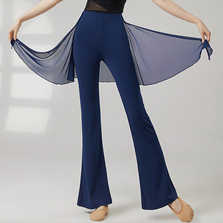 Pantalon de yoga long à jambes évasées et taille haute Olivenorma pour femme - image 11